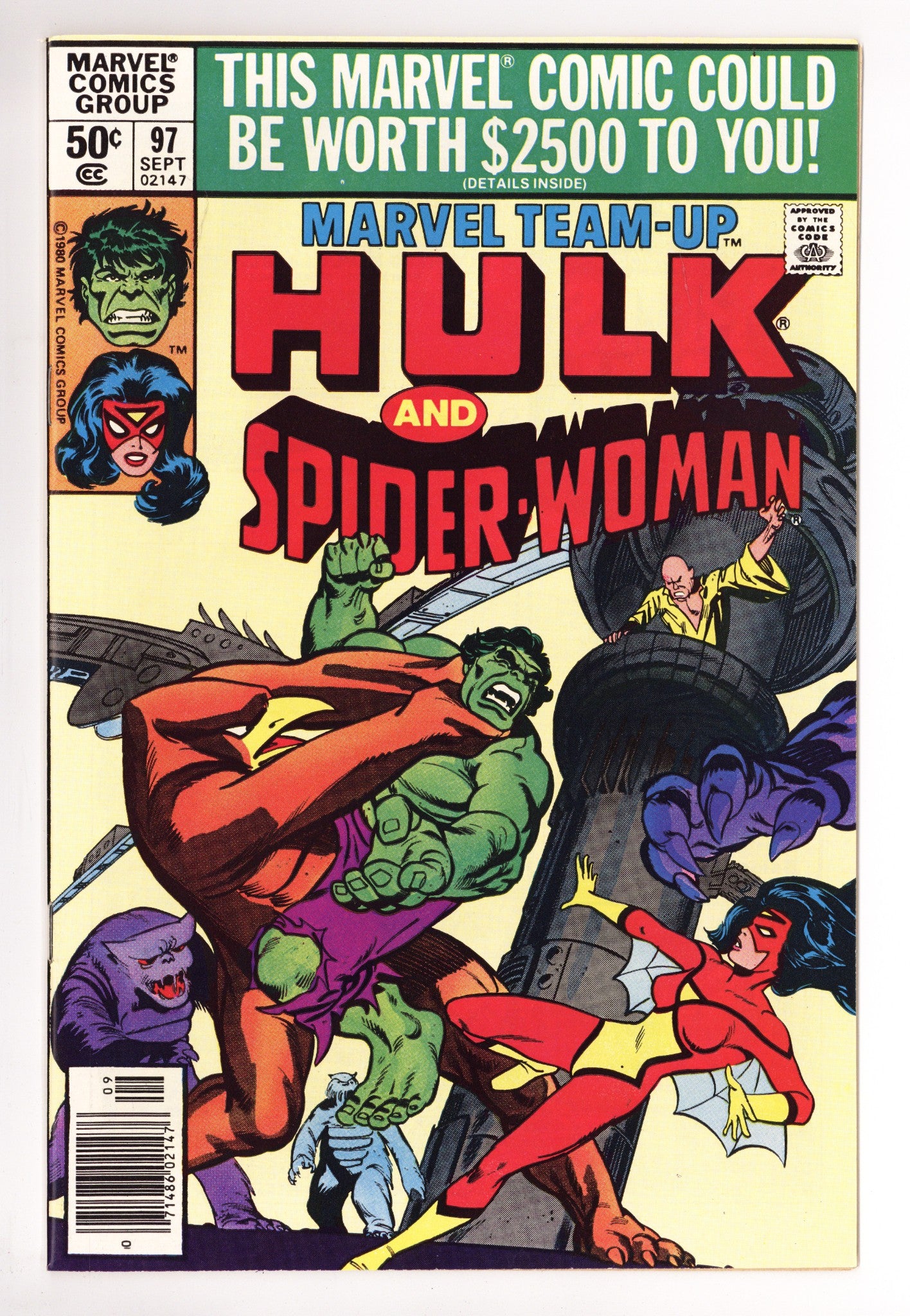 Marvel Team-Up Vol 1 97 VF/NM (9.0) (1980) Newsstand 