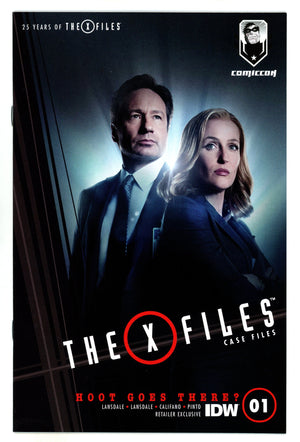 The X-Files: Case Files ‚Äî Hoot Goes There? 1 NM- (9.2) (2018) Photo Exclusive Variant