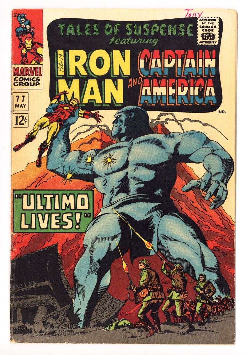 Tales of Suspense Vol 1 77 FN- (5.5) (1966) 