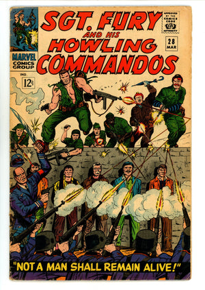 Sgt. Fury 28 VG+ (4.5) (1966) 