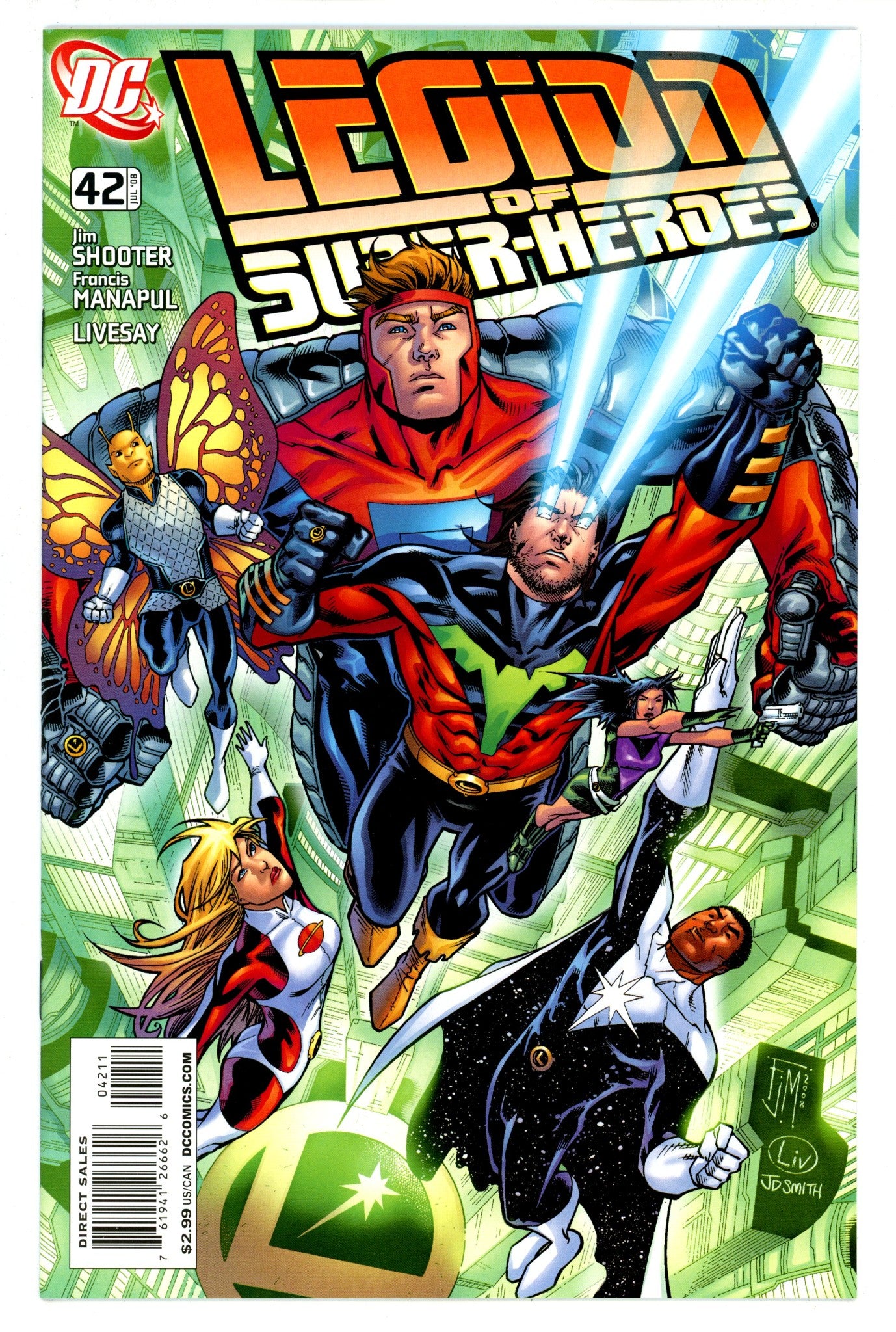 Legion of Super-Heroes Vol 5 42 High Grade (2008) 