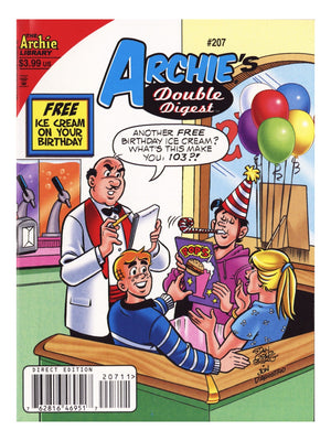 Archie's Double Digest Magazine 207 High Grade (2010)