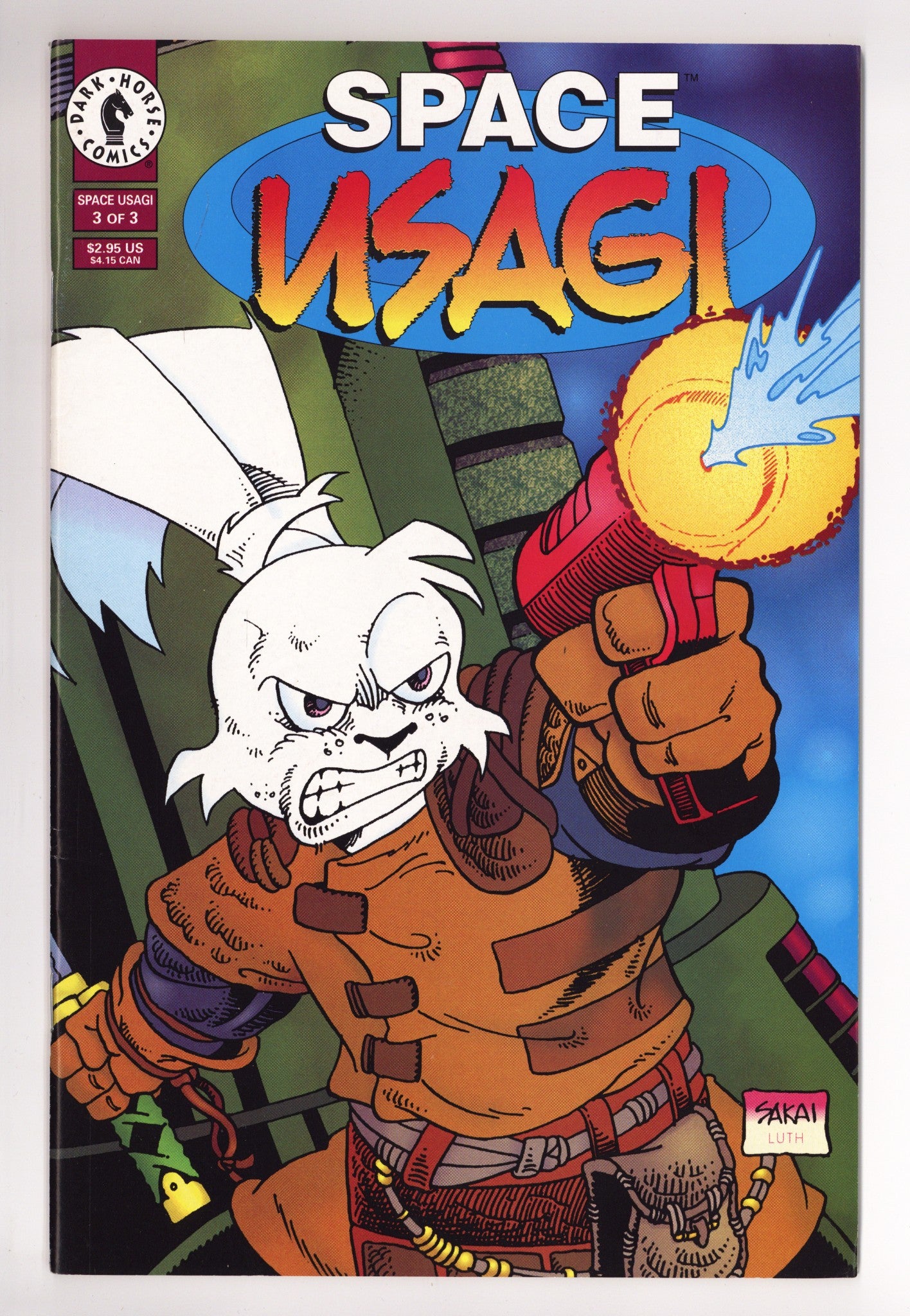 Space Usagi Vol 3 3 Mid Grade (1996) 