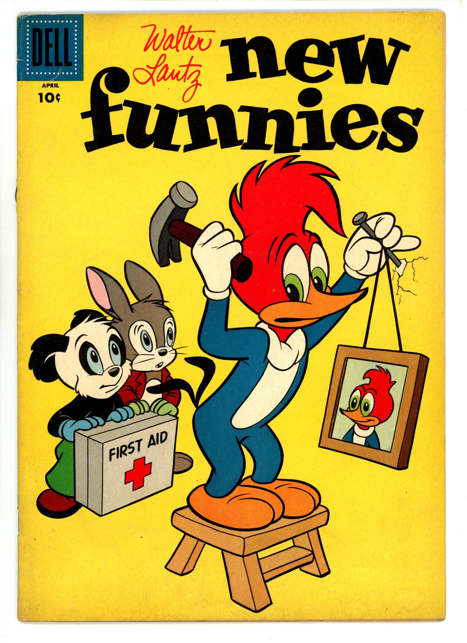 Walter Lantz New Funnies 230 VG+ (4.5) (1956) 