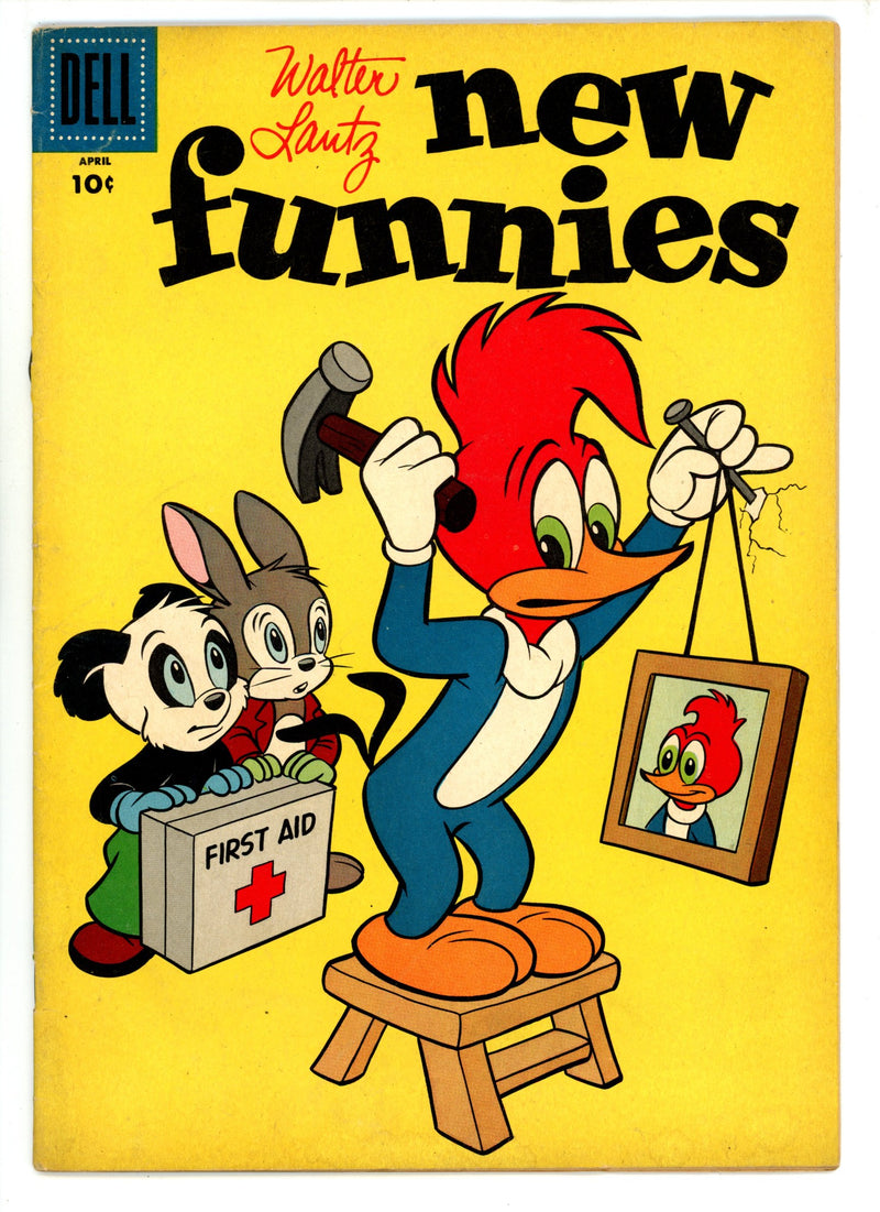 Walter Lantz New Funnies 230 VG+ (4.5) (1956) 