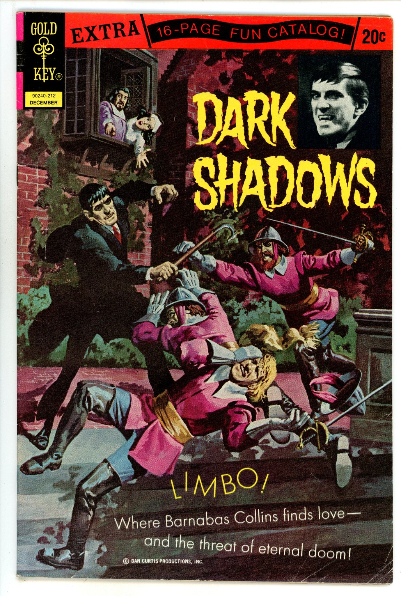 Dark Shadows 17 FN (6.0) 20¬¢ Variant (1972) 
