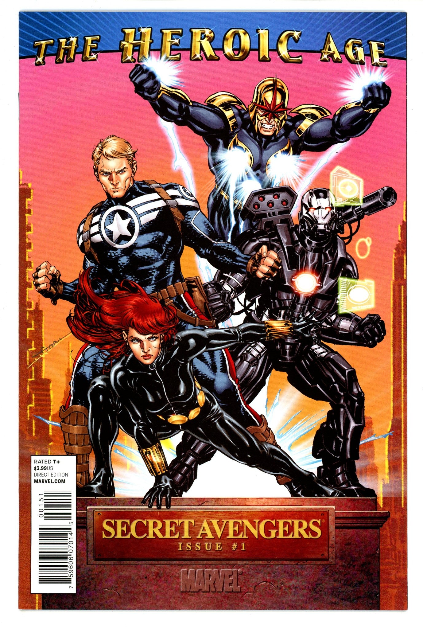 Secret Avengers Vol 1 1 High Grade (2010) Yardin Variant 