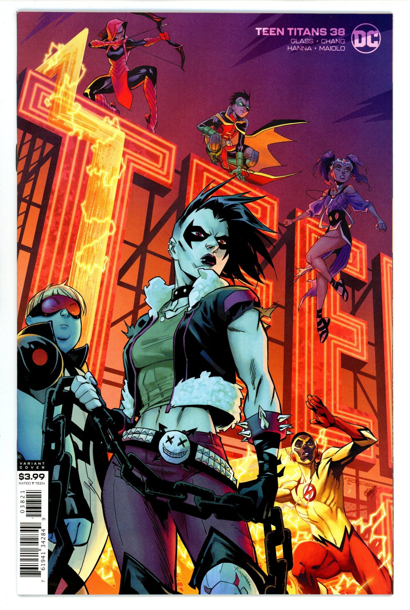 Teen Titans Vol 6 38 High Grade (2020) Randolph Variant 