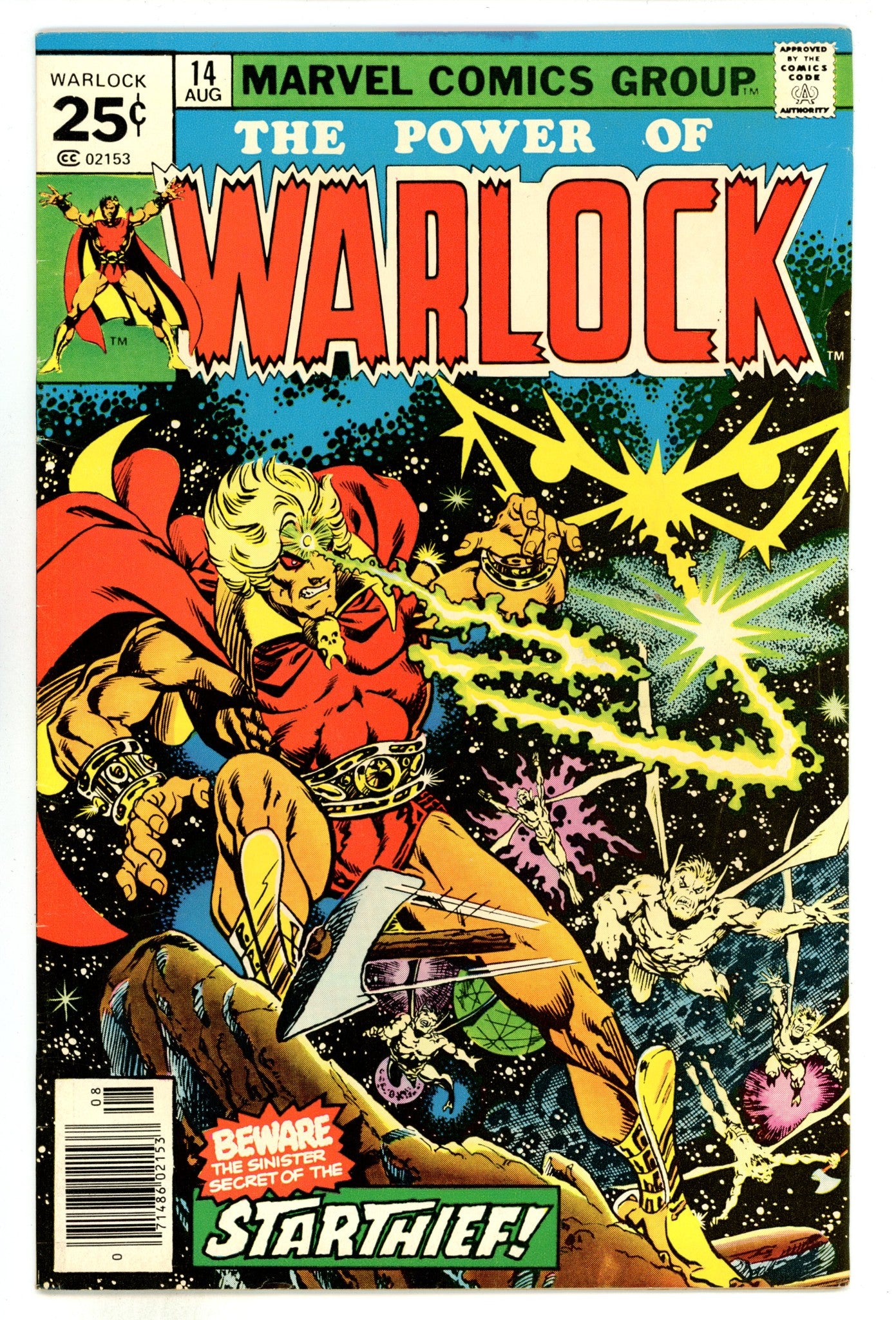Warlock Vol 1 14 FN- (5.5) (1976) 