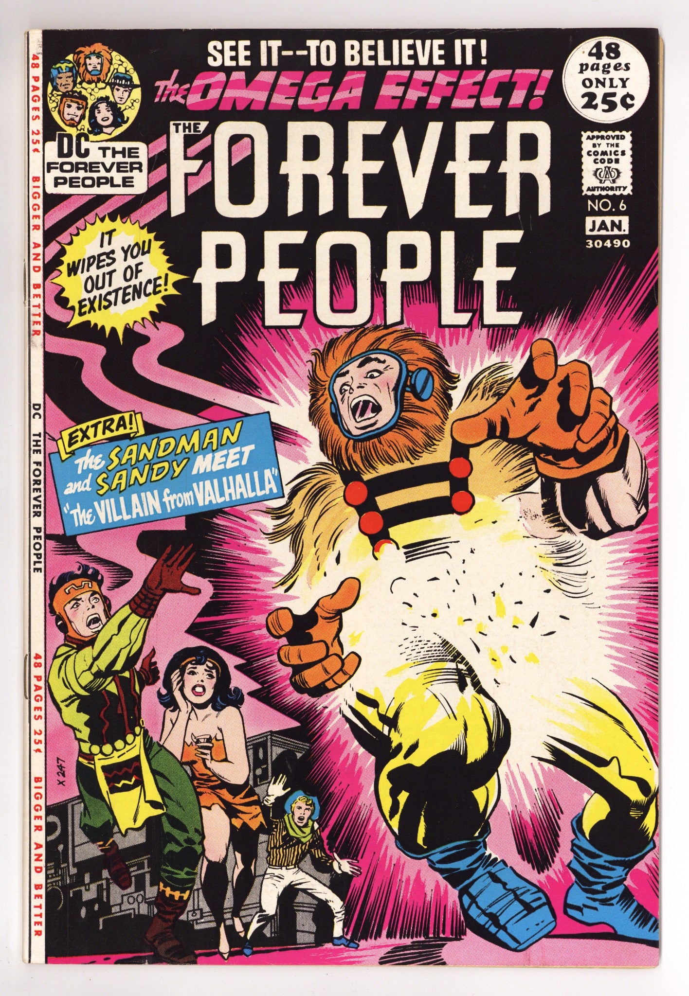 The Forever People Vol 1 6 VF (8.0) (1971) 