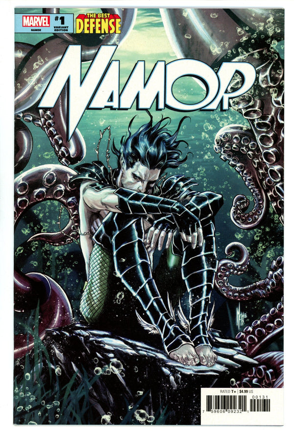 Namor: The Best Defense 1 NM- (9.2) (2019) Checchetto Incentive Variant