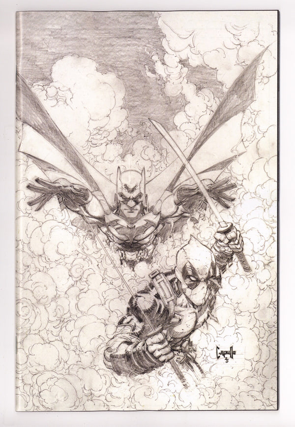Deadpool / Batman 1 Capullo B&W Virgin Incentive NM- (2025)