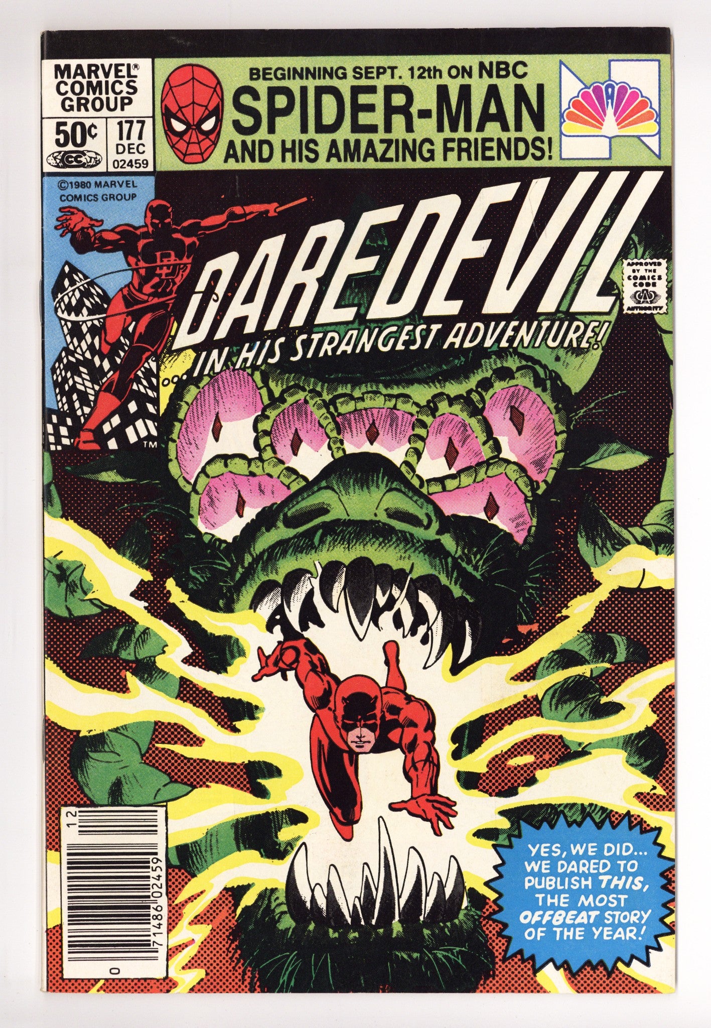 Daredevil Vol 1 177 FN+ (6.5) (1981) Newsstand 