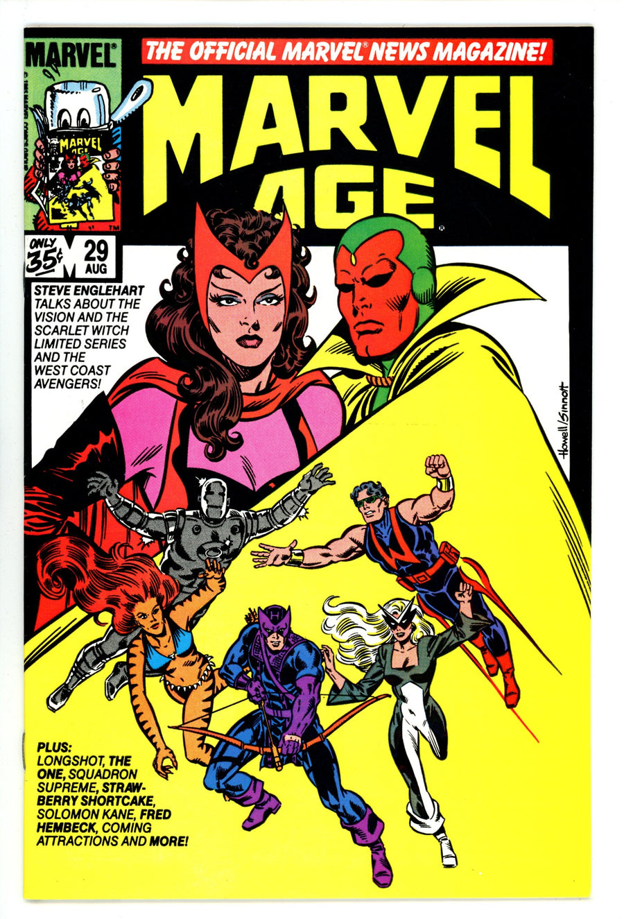 Marvel Age 29 NM- (9.2) (1985) 