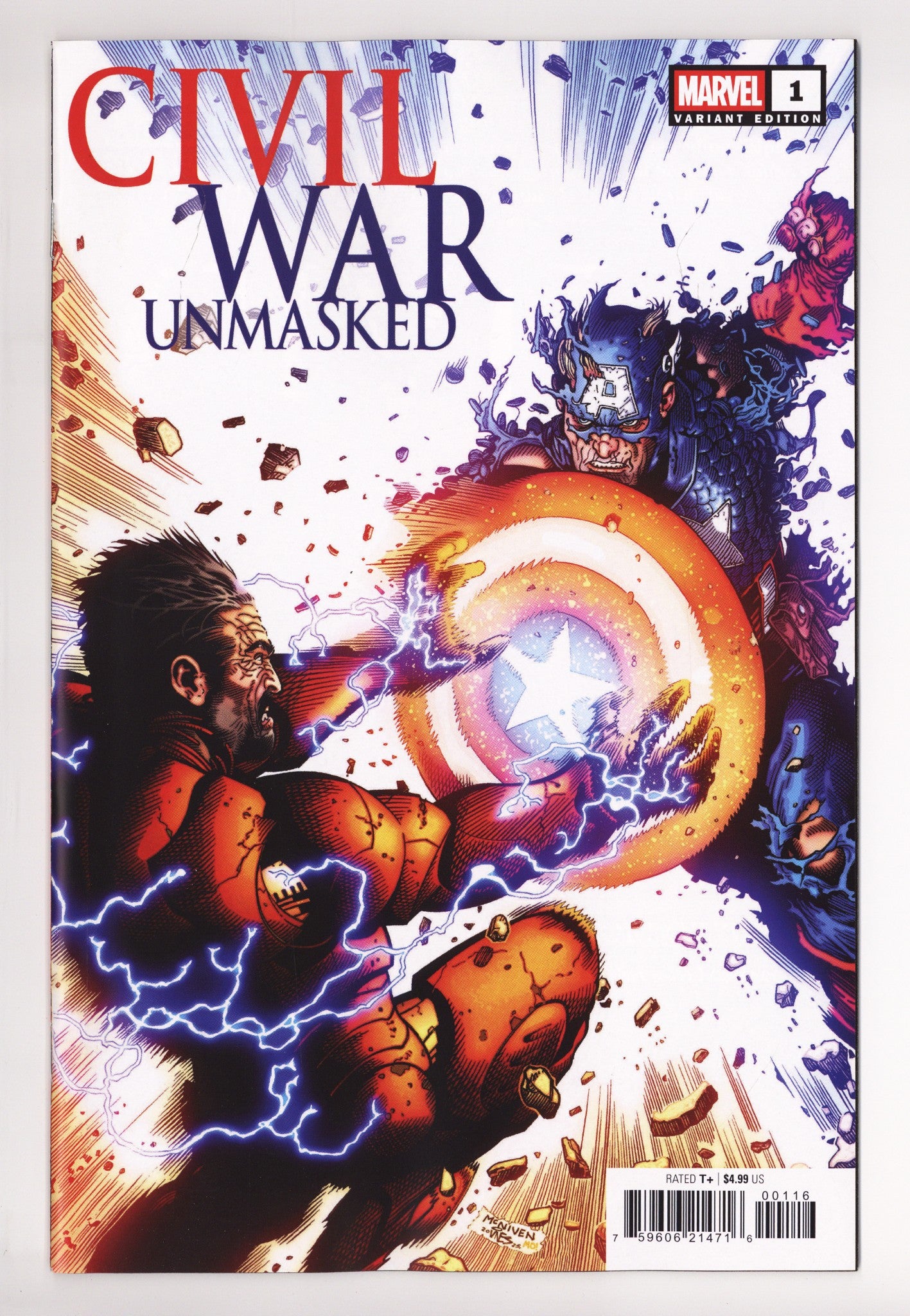 Civil War: Unmasked 1 Mcniven Incentive NM- (2026)
