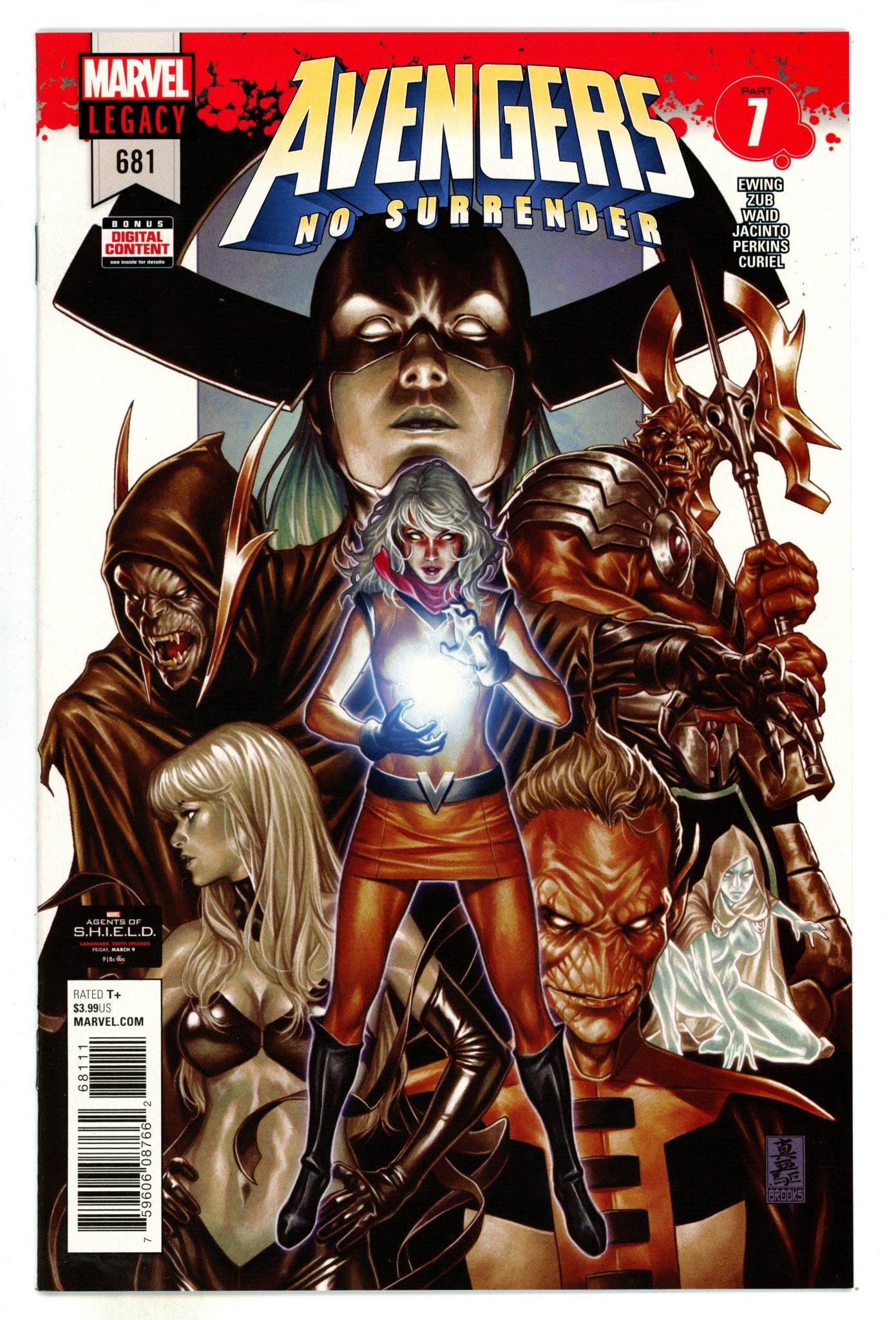 Avengers Vol 7 681 High Grade (2018) 