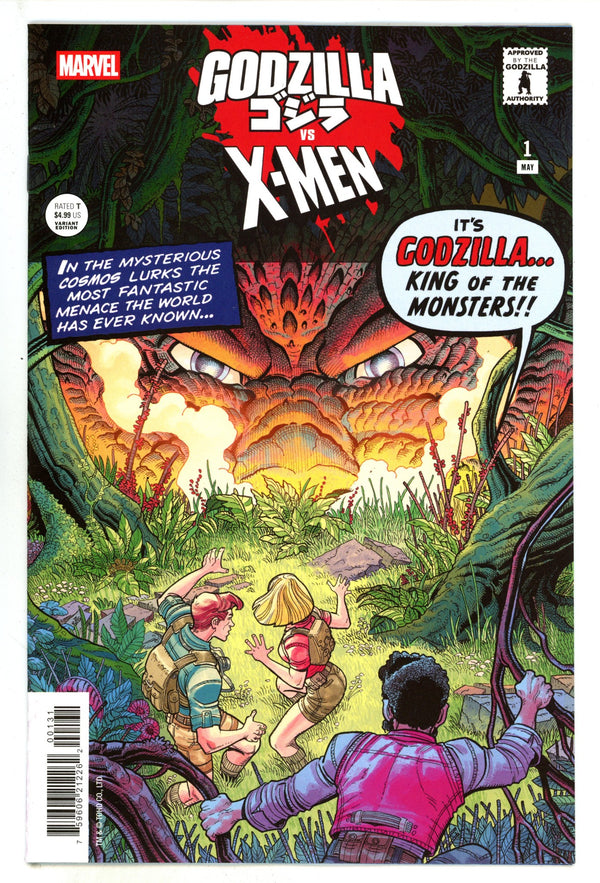 Godzilla Vs. X-Men 1 Bradshaw Homage Variant (2025)