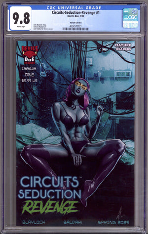 Circuits Seduction Revenge 1 CGC 9.8 (NM/M) (2025) Herrera Variant