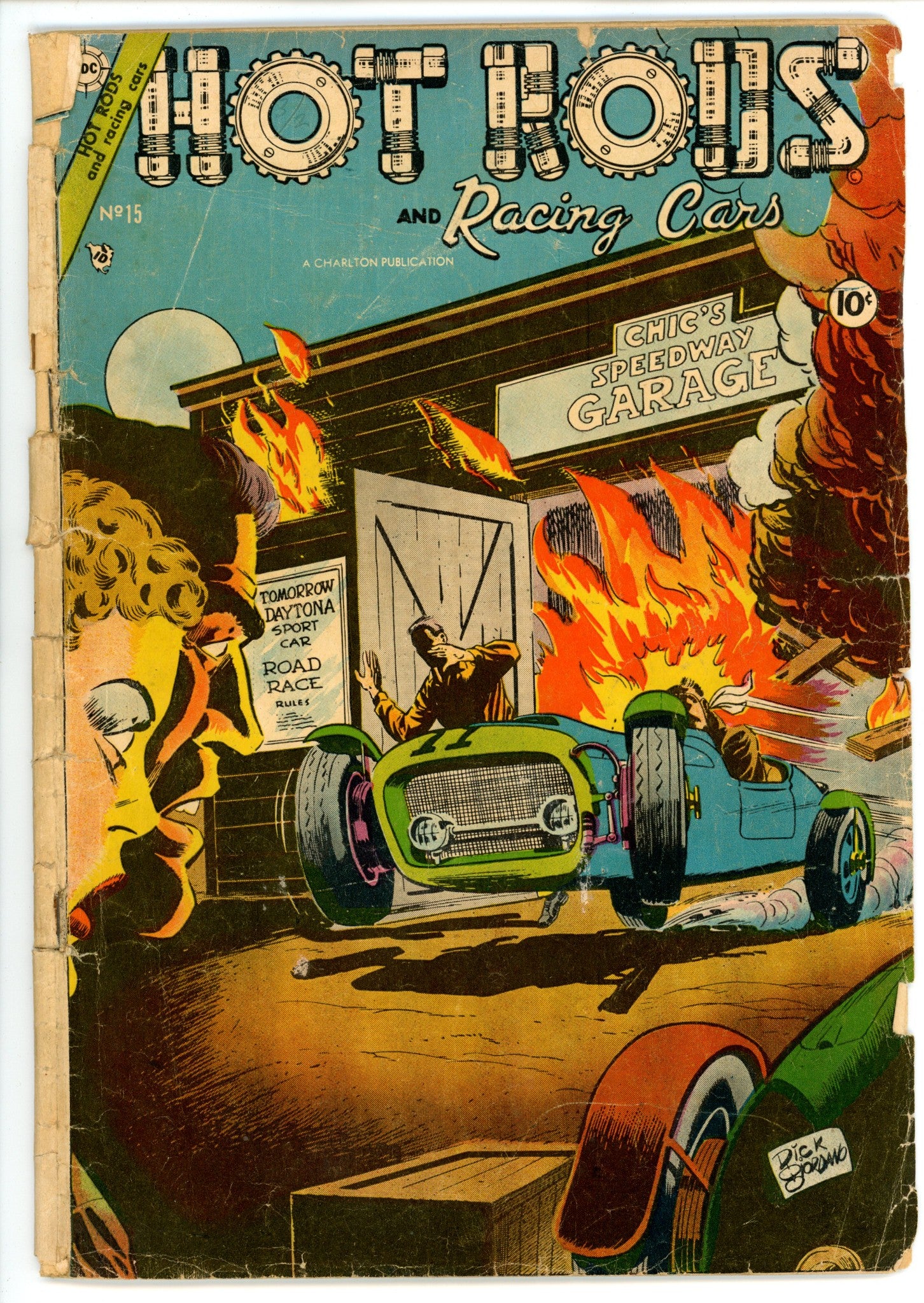 Hot Rods and Racing Cars 15 GD (2.0) (1954) 