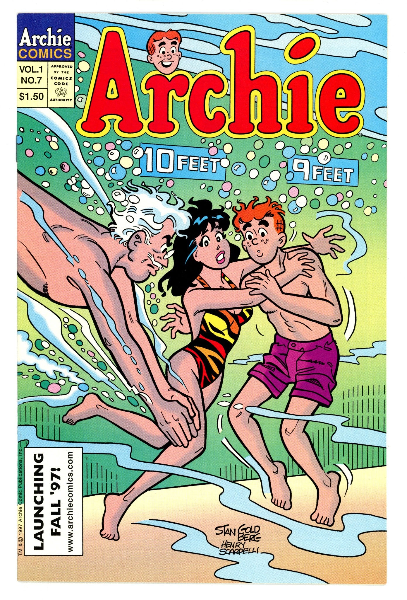 Archie's Ten Issue Collector's Set 7 High Grade (1997) 