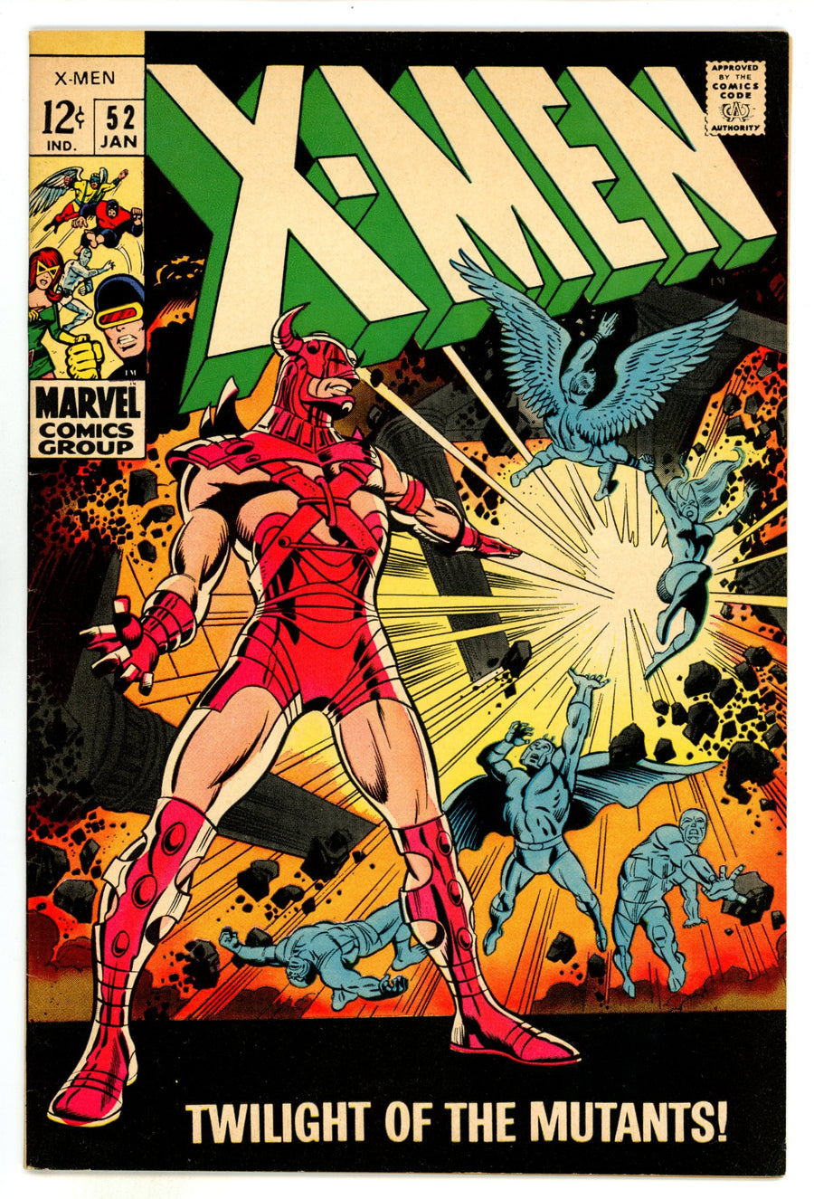 The X-Men Vol 1 52  VF (8.0)  (1969)  