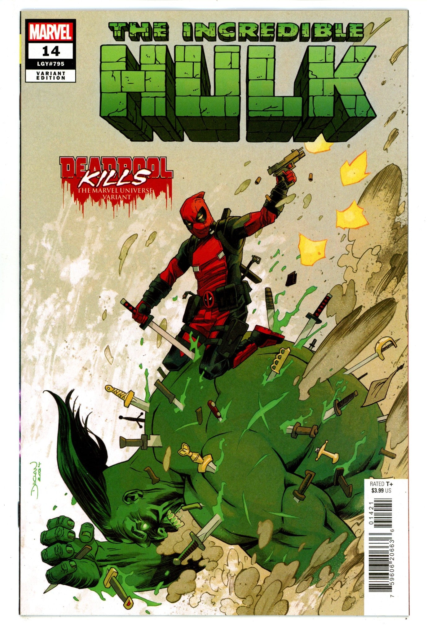 Incredible Hulk Vol 4 14 Shalvey Variant (2024)