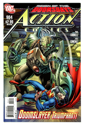 Action Comics Vol 1 904 High Grade (2011) Ordway Variant