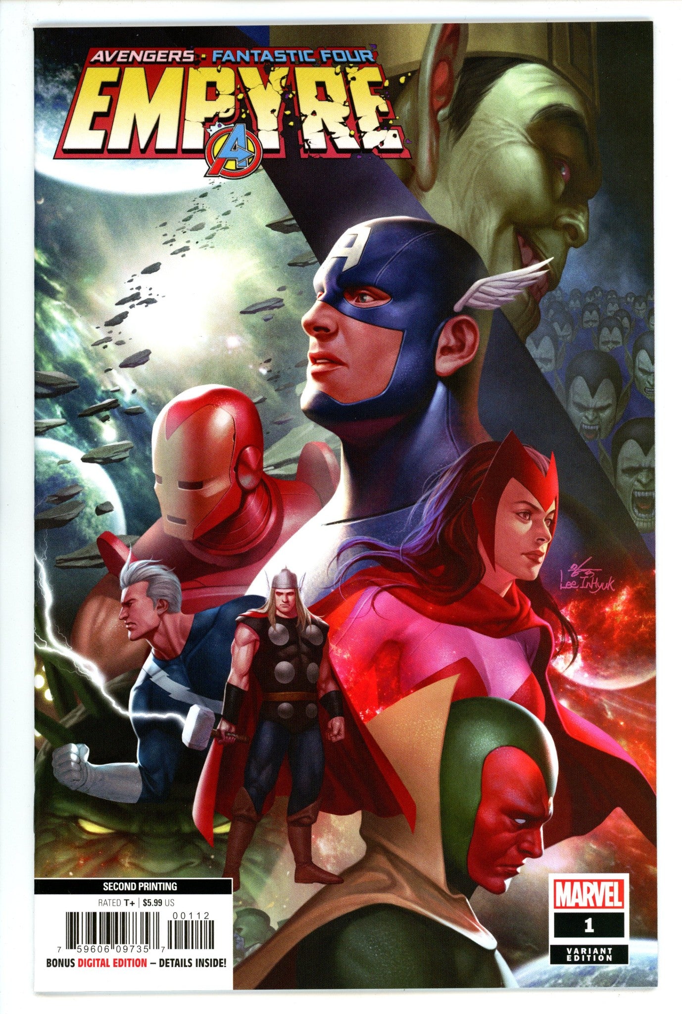 Empyre 1 High Grade (2020) 2nd Print 