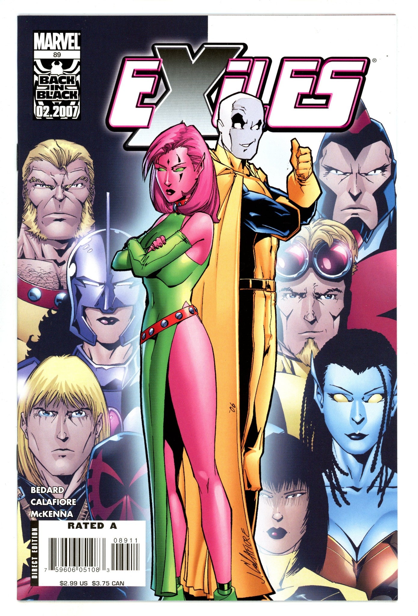 Exiles Vol 1 89 High Grade (2007) 
