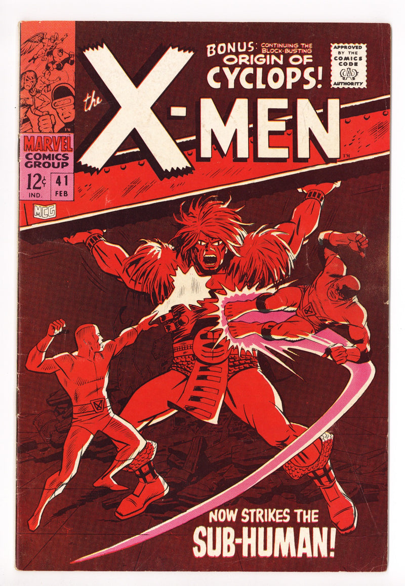The X-Men Vol 1 41 FN- (5.5) (1968) 