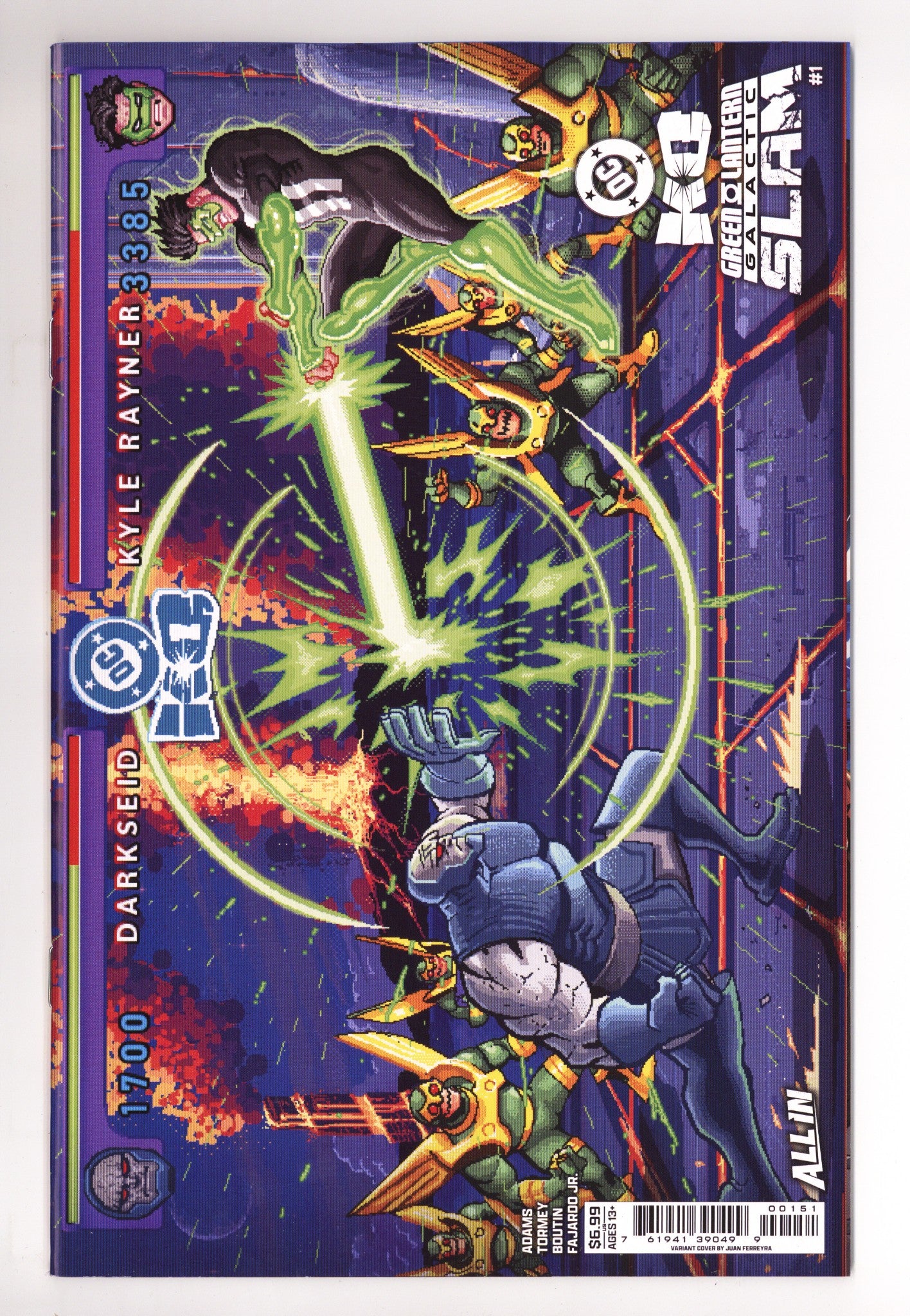 DC K.O. Green Lantern Galactic Slam  1 Ferreyra  Wraparound Variant   (2026)