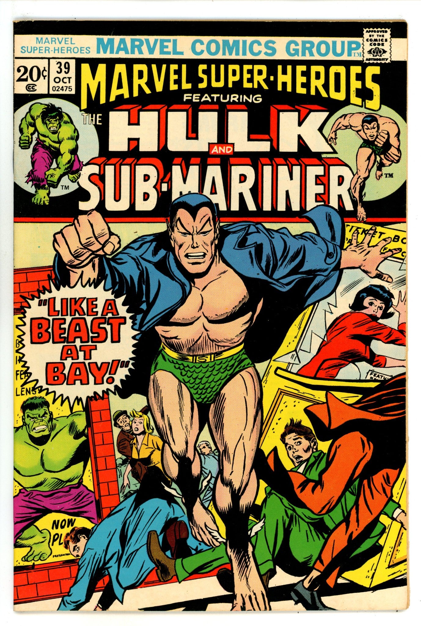 Marvel Super-Heroes 39 FN/VF (7.0) (1973) 