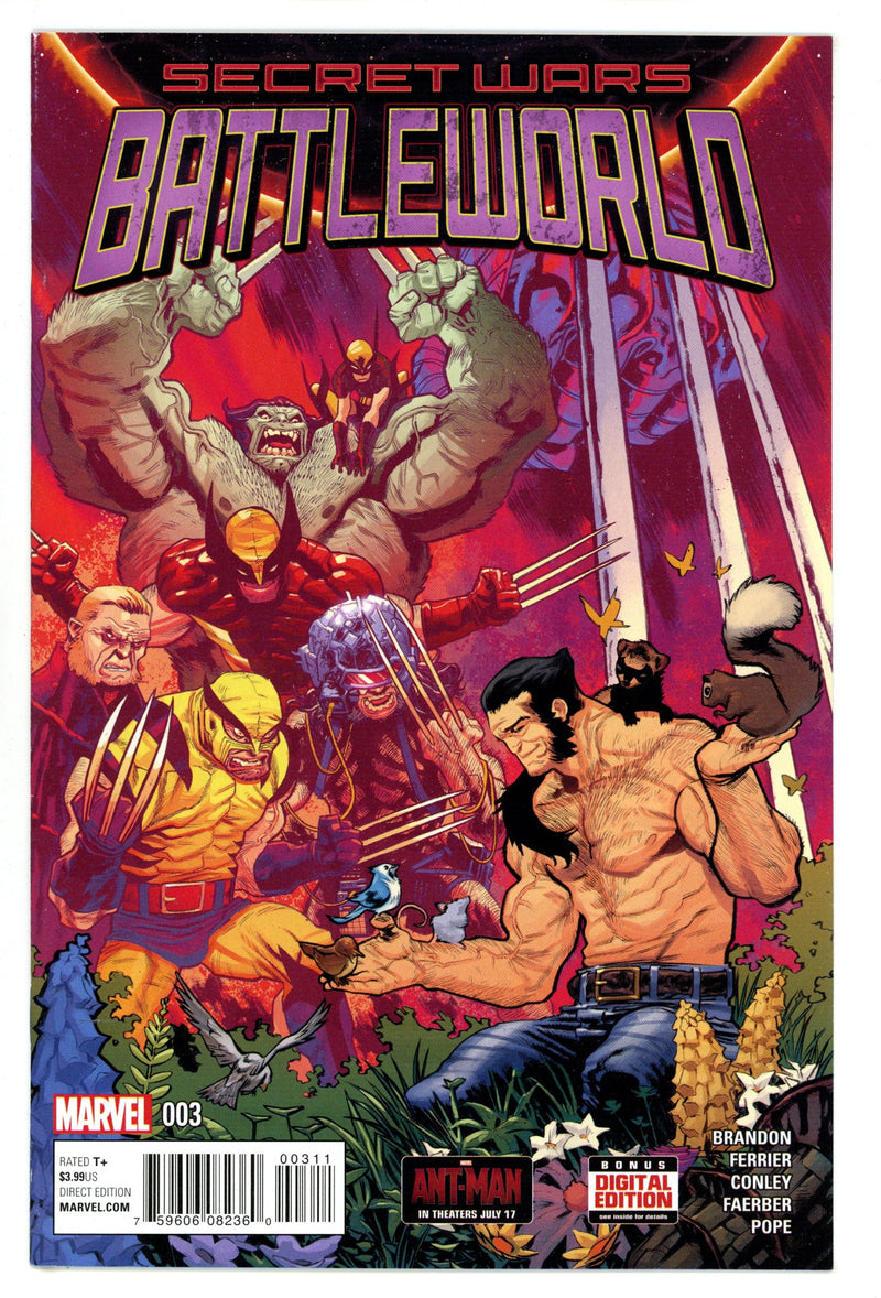 Secret Wars: Battleworld 3 High Grade (2015) 