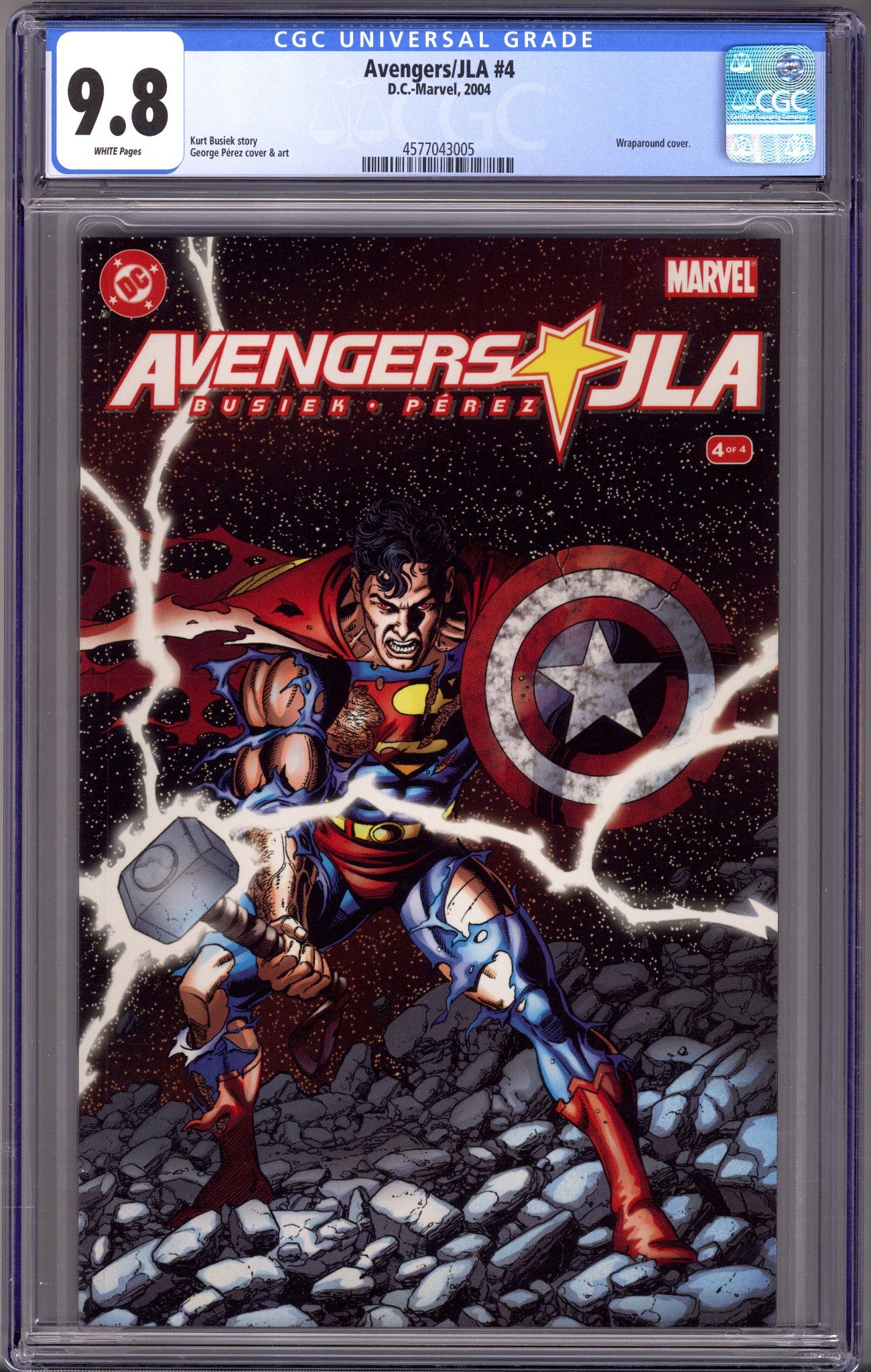 Avengers / JLA 4 CGC 9.8 (NM/M) (2004)