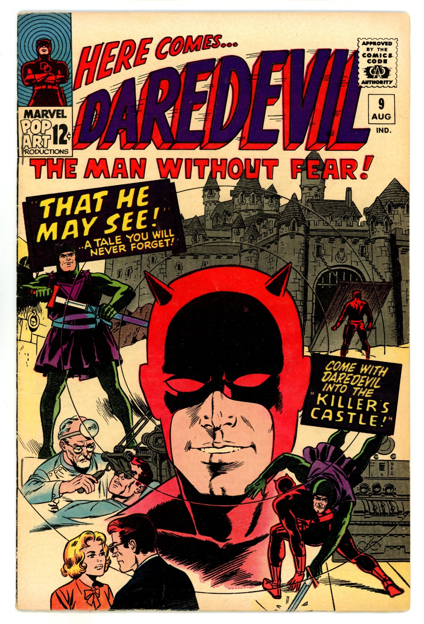 Daredevil Vol 1 9  FN+ (6.5)  (1965)  