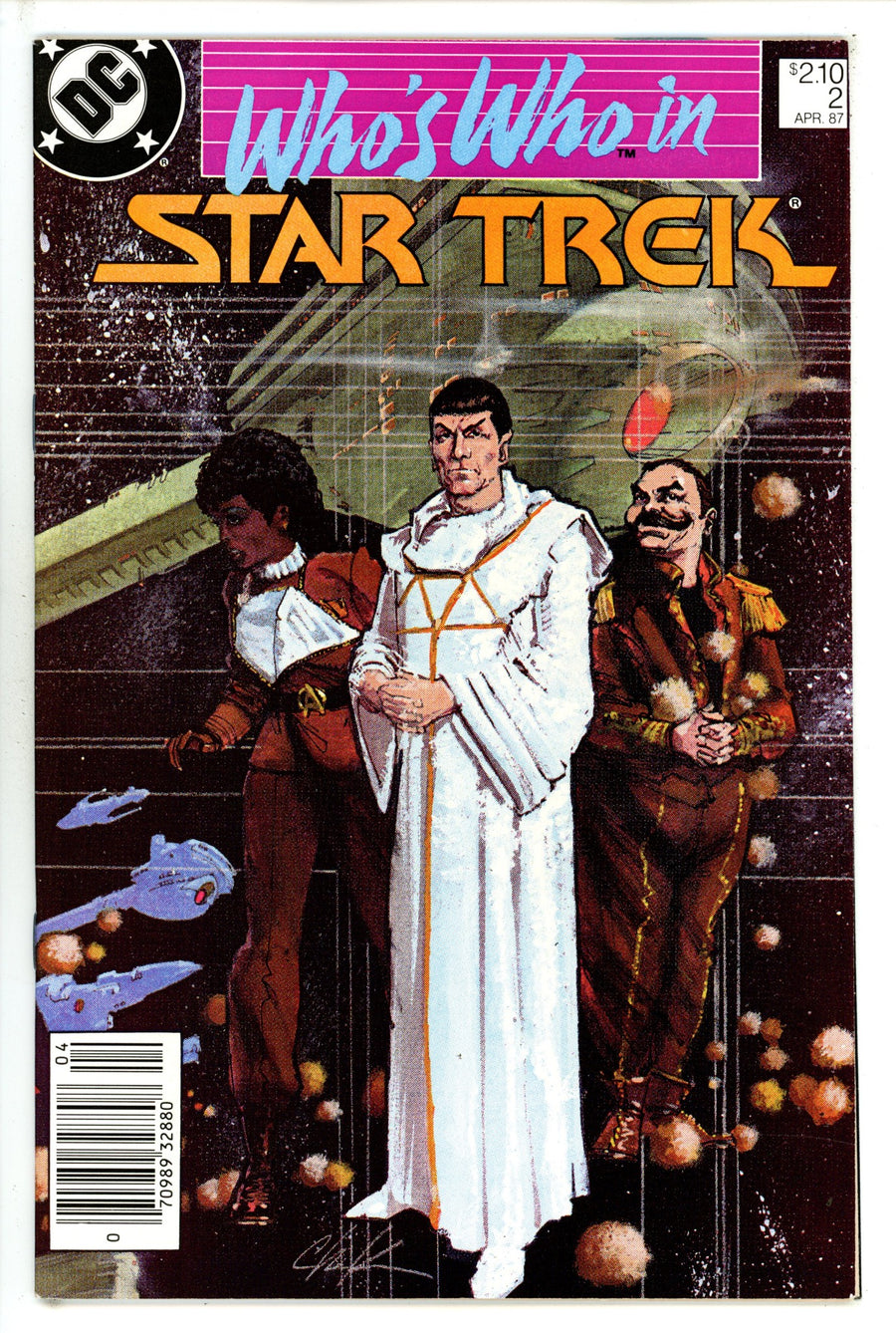 Who's Who in Star Trek 2 Canadian Variant VF/NM (1987)