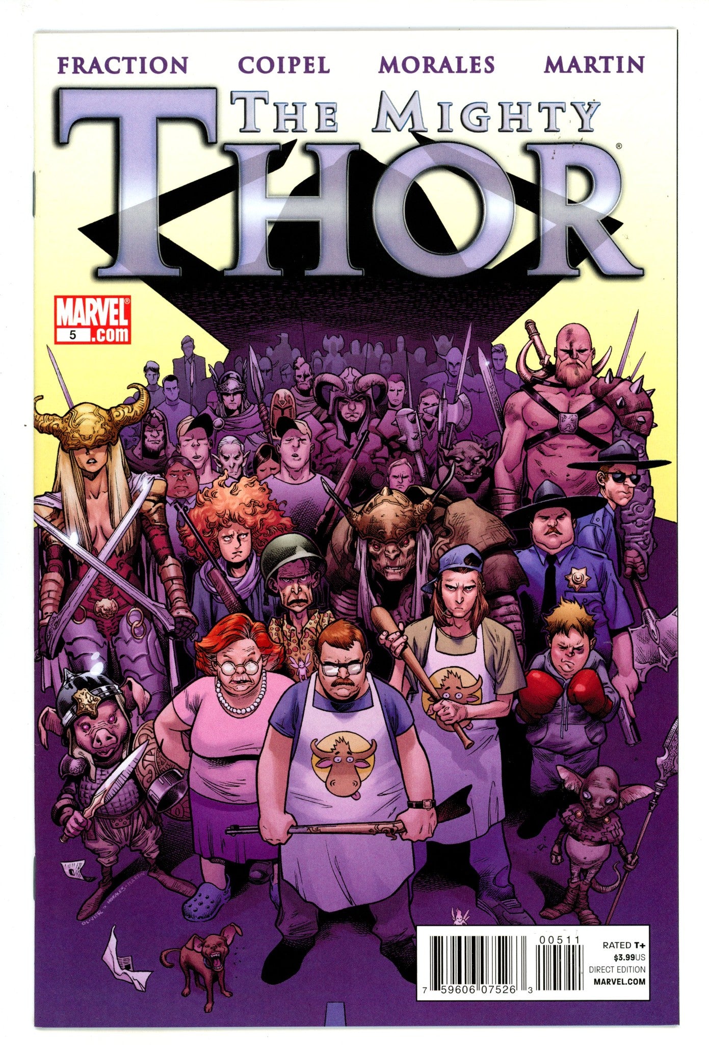 The Mighty Thor Vol 1 5 High Grade (2011) 