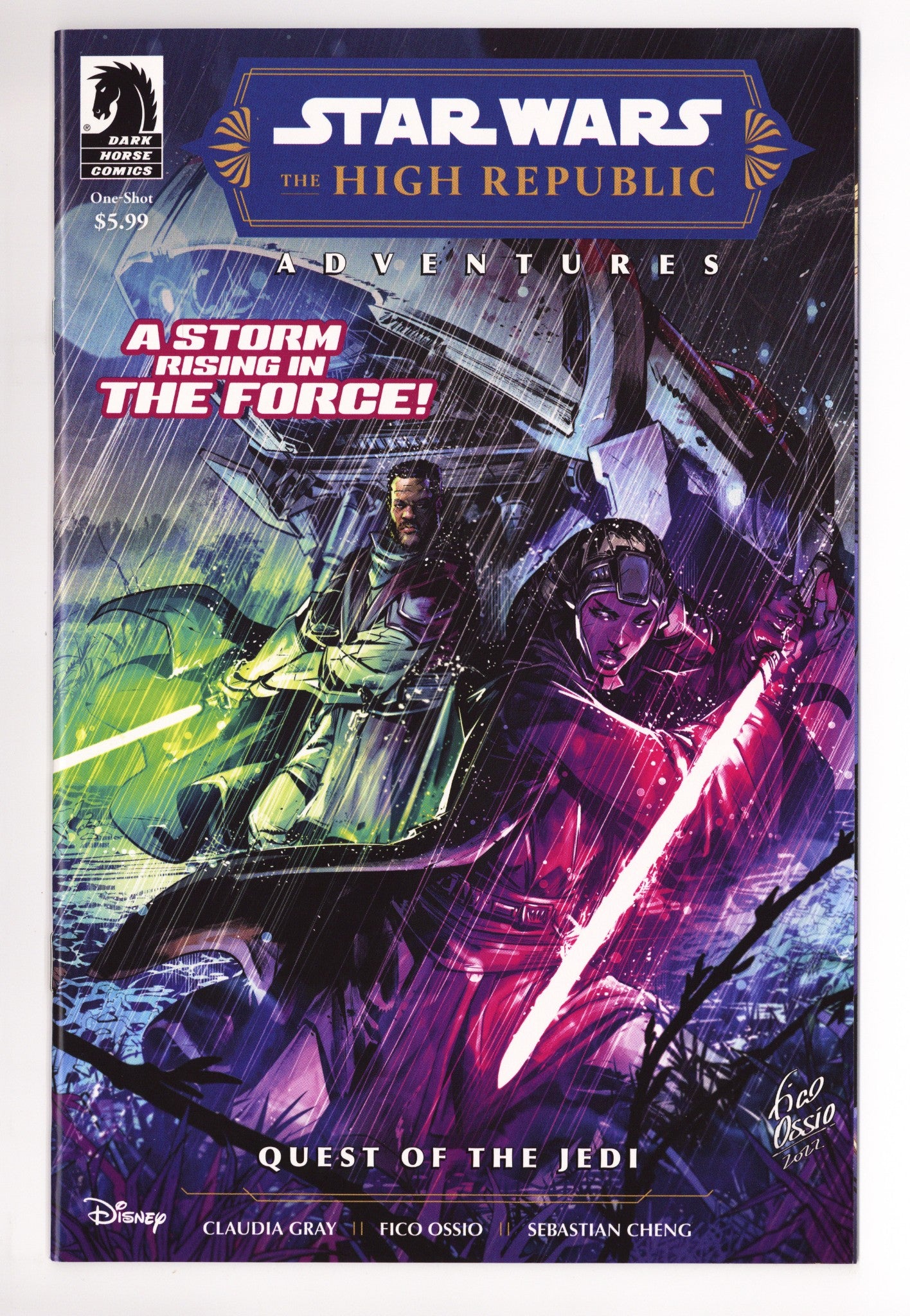 Star Wars: The High Republic Adventures - Quest of the Jedi 1 High Grade (2023) Ossio Variant 