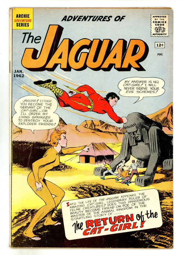 Adventures of the Jaguar 4 VG (4.0) (1962)