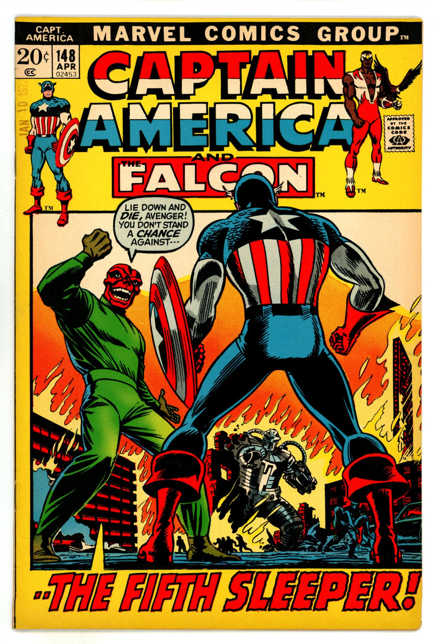 Captain America Vol 1 148 FN+ (6.5) (1972) 