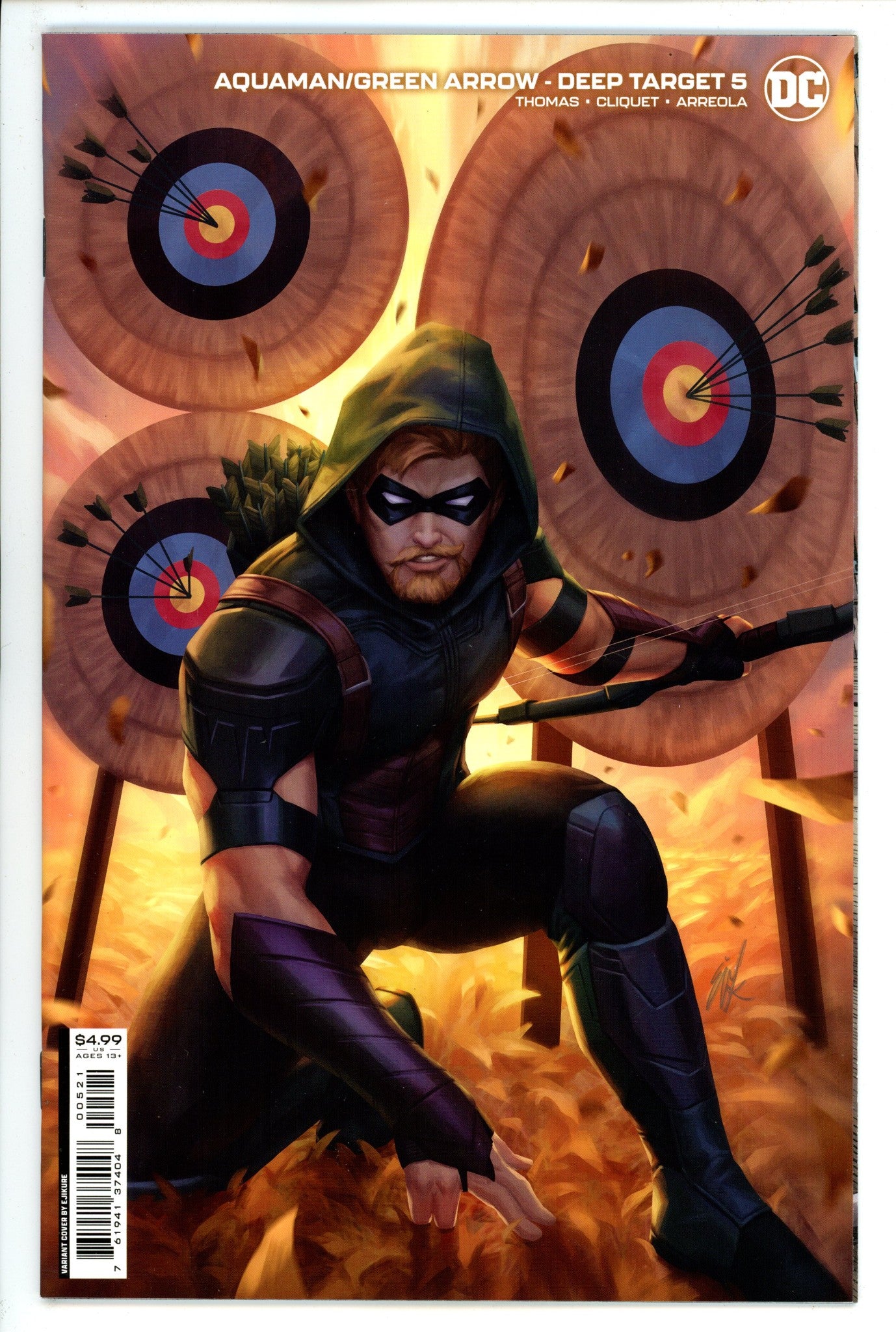 Aquaman / Green Arrow - Deep Target 5 High Grade (2022) Ejikure Variant 