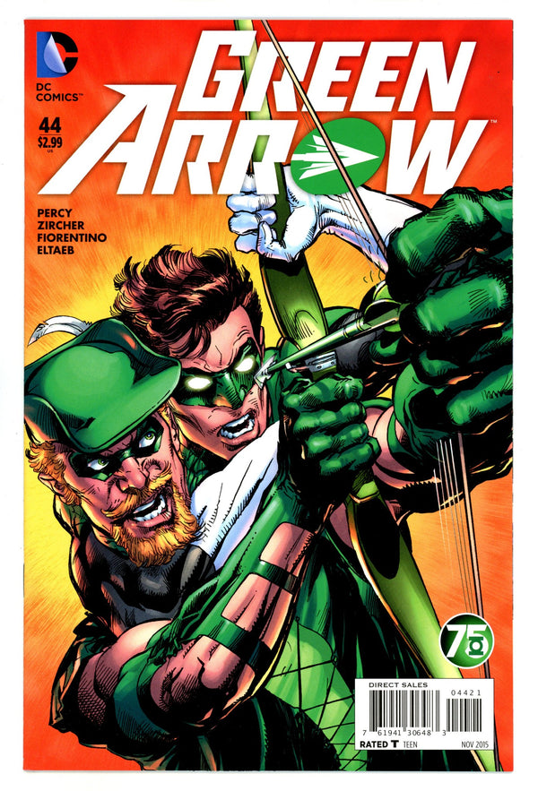 Green Arrow Vol 5 44 High Grade (2015) Adams Variant