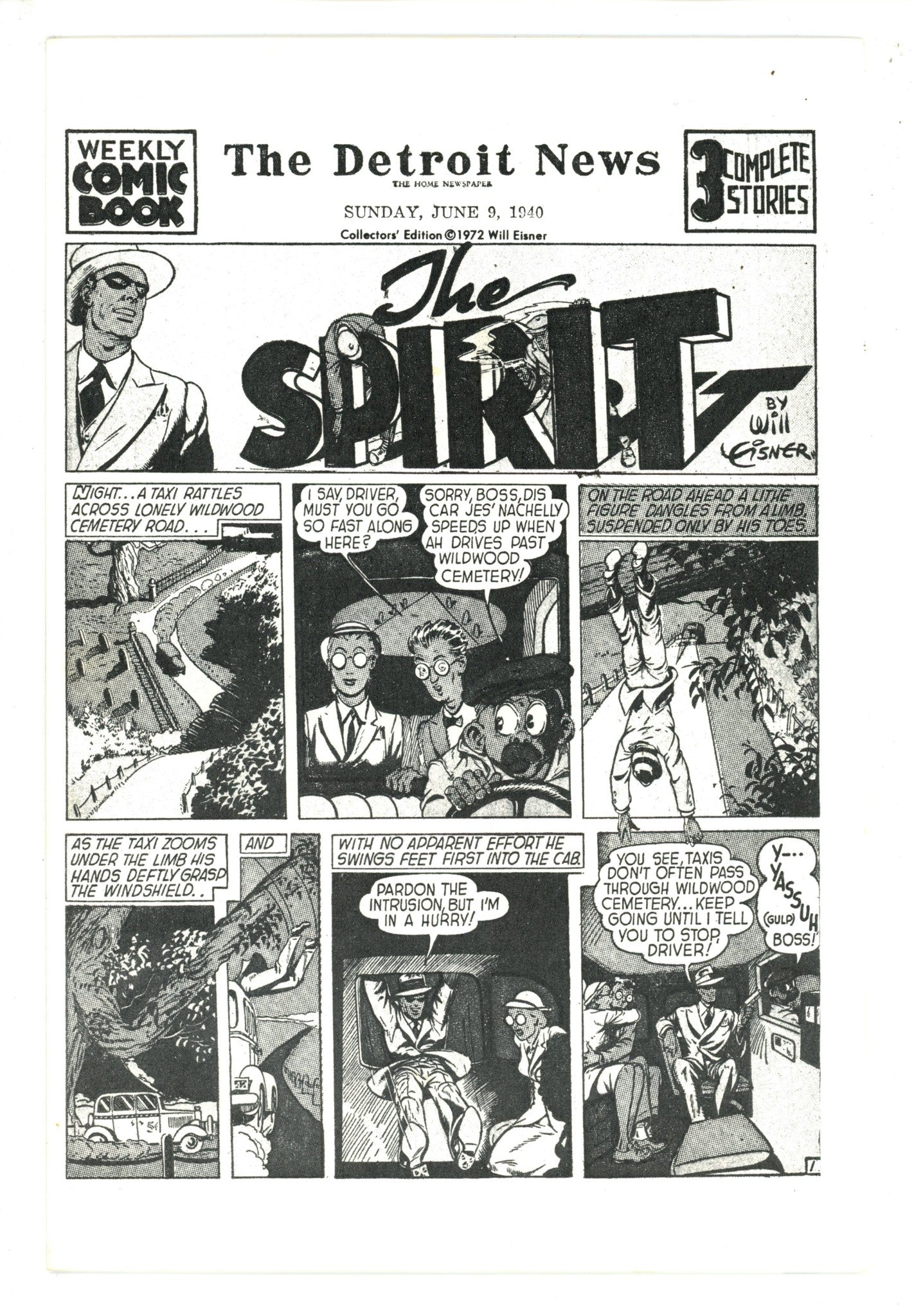 The Spirit: Enter Ellen Dolan and Ebony [nn] Collector'S Edition (1972)