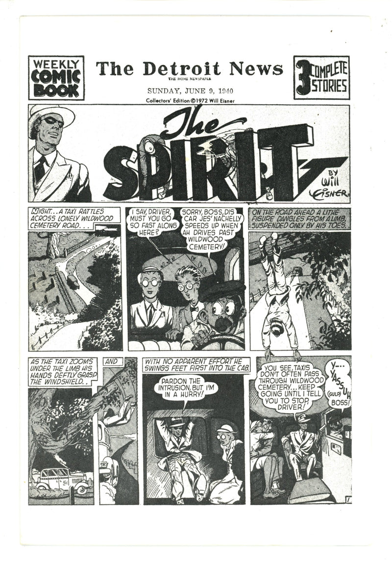 The Spirit: Enter Ellen Dolan and Ebony [nn] Collector'S Edition (1972)