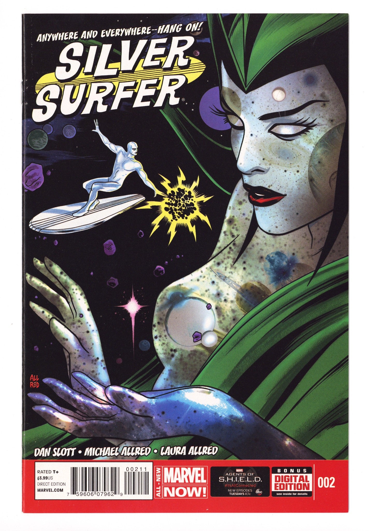 Silver Surfer Vol 7 2 High Grade (2014) 