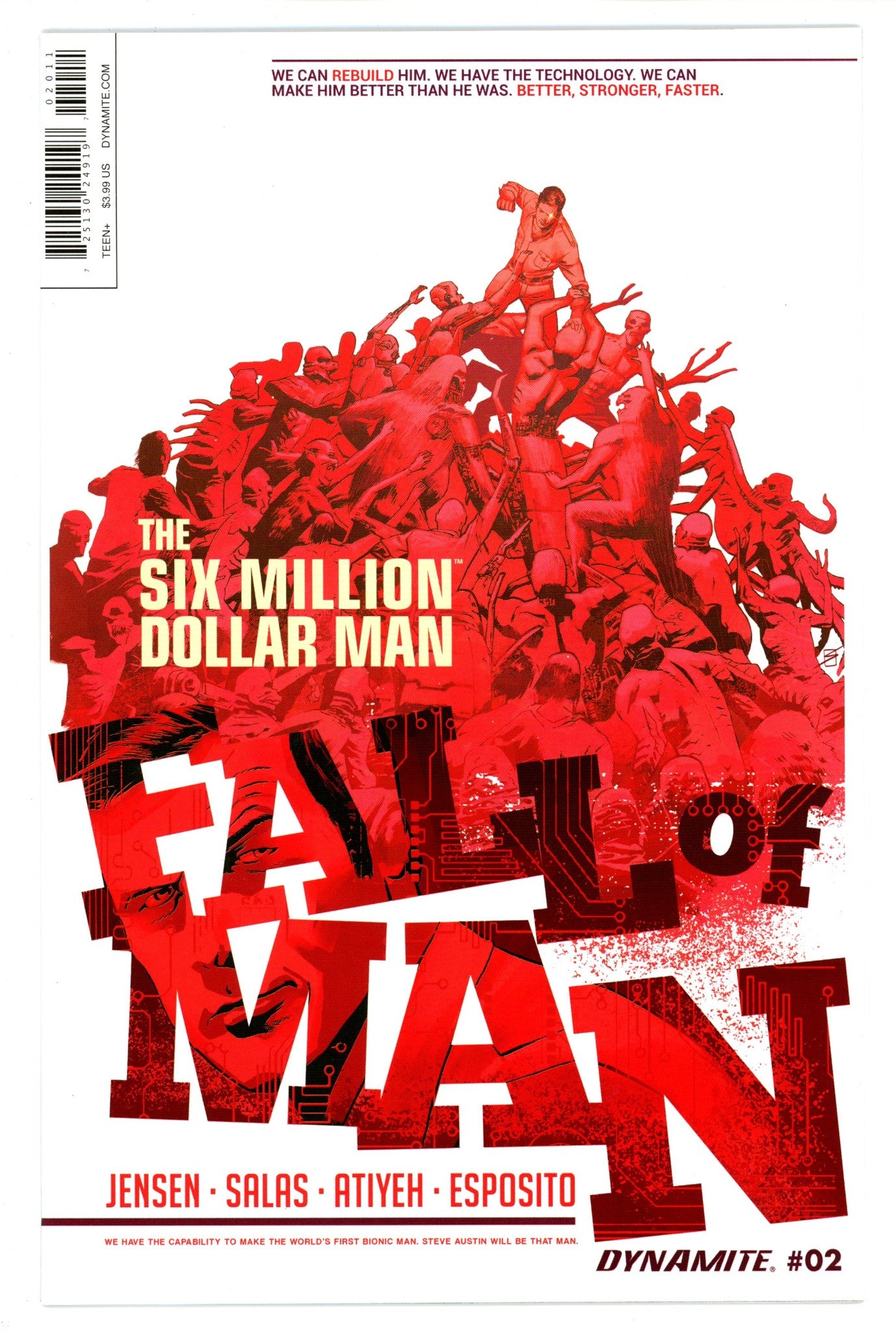 The Six Million Dollar Man: Fall of Man 2 High Grade (2016) 