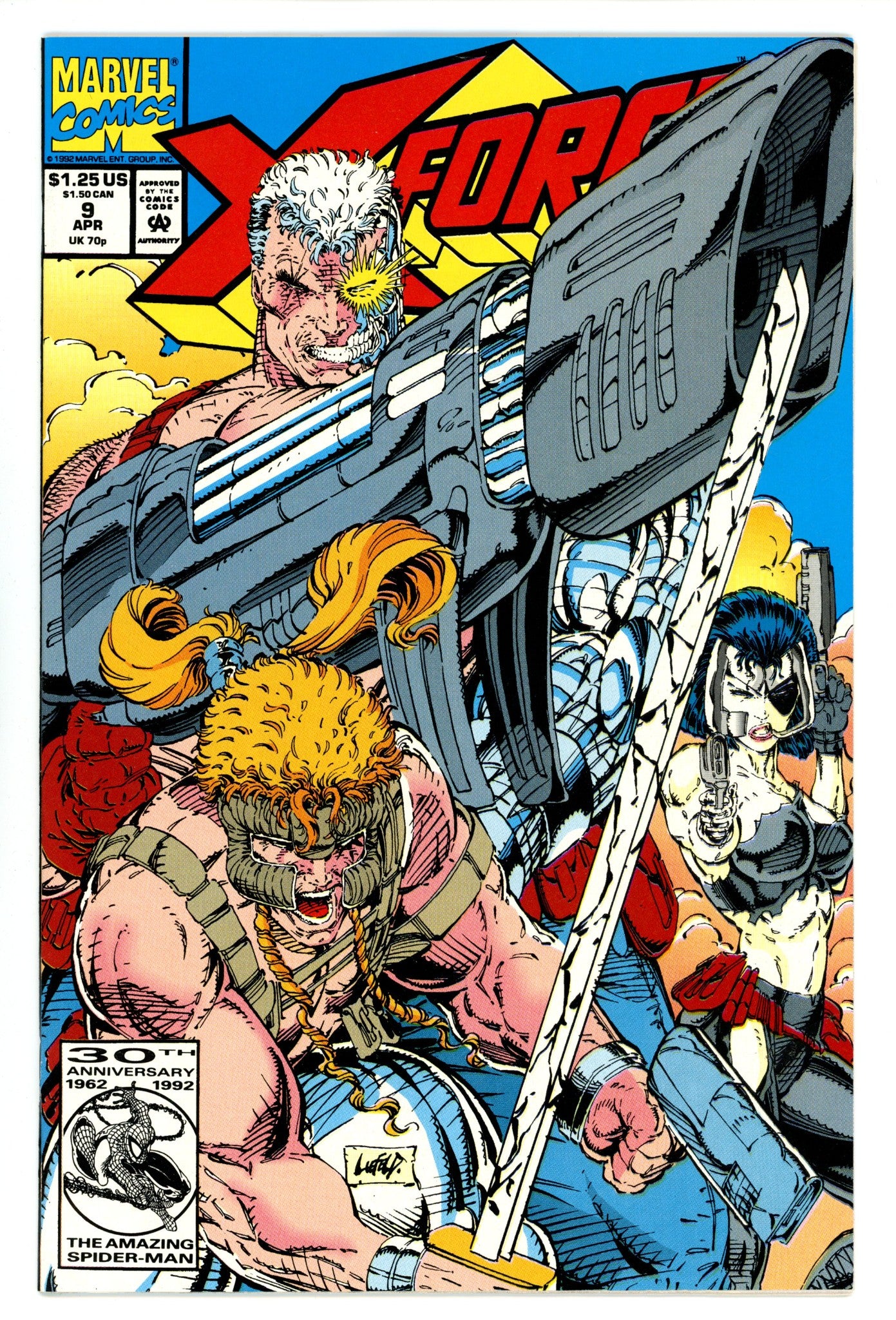X-Force Vol 1 9 High Grade (1992) 