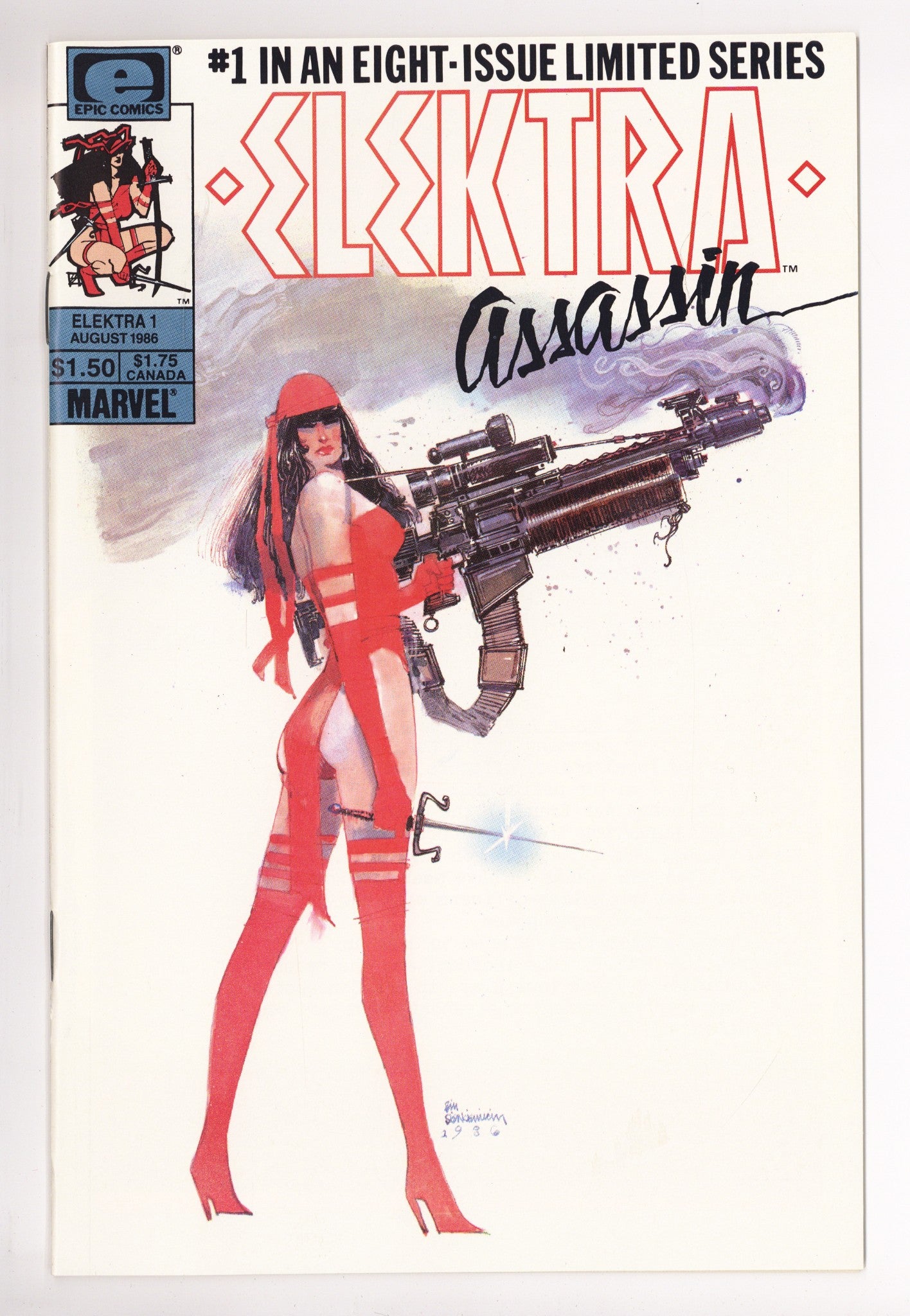 Elektra: Assassin 1 NM- (9.2) (1986) 