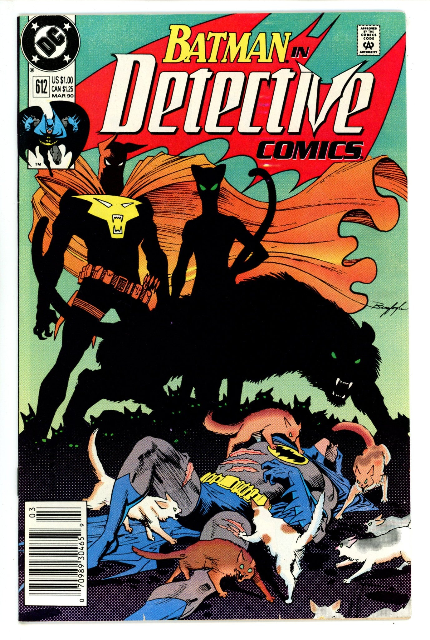 Detective Comics Vol 1 612 Newsstand (1990)