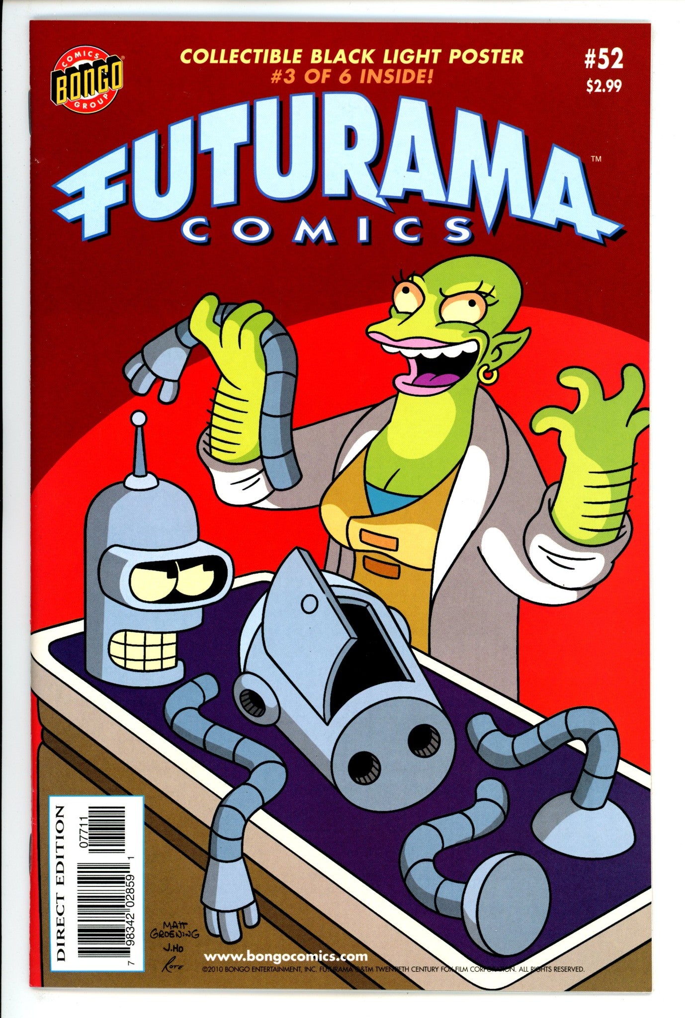 Bongo Comics Presents Futurama Comics 52 VF (8.0) (2010) 